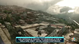 U.S. Officials Travel To Venezuela For A 'Welfare Visit' As Oil Crisis Continues