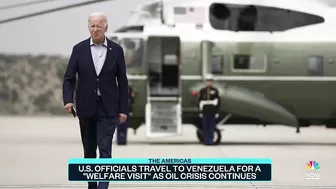 U.S. Officials Travel To Venezuela For A 'Welfare Visit' As Oil Crisis Continues