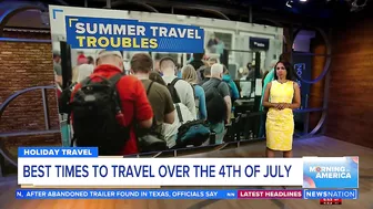 The best times to travel over July Fourth weekend | Morning in America