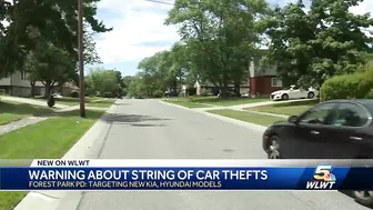 Forest Park police seeing rise in thefts targeting specific car models