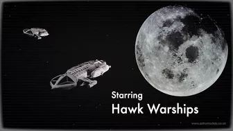 'Spider's Web' Promo Video - SPACE: 1999 Eagle Transporter and Hawk Warship Models - Sixteen12