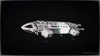 'Spider's Web' Promo Video - SPACE: 1999 Eagle Transporter and Hawk Warship Models - Sixteen12