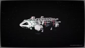 'Spider's Web' Promo Video - SPACE: 1999 Eagle Transporter and Hawk Warship Models - Sixteen12