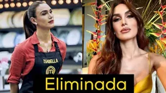 Isabella eliminada de Masterchef Celebrity Colombia 2022