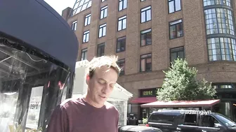 Tony Hawk talks about best celebrity skateboarders, Bam Margera, The Simpsons and more in NYC!