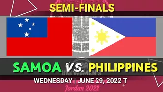 GILAS PILIPINAS U16 Womens SEMIFINALS Game Schedule Today