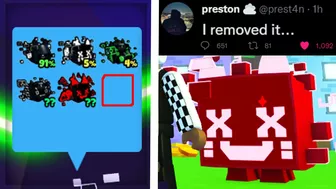 ????Preston REMOVED THIS HUGE PET from Pet Simulator X (Roblox)