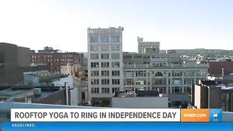 Rooftop yoga to ring in Independence Day