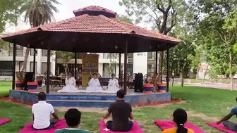 International Day of Yoga at Indian Oil Corporation, Abu Road by Brahma Kumaris