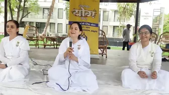 International Day of Yoga at Indian Oil Corporation, Abu Road by Brahma Kumaris