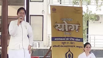 International Day of Yoga at Indian Oil Corporation, Abu Road by Brahma Kumaris