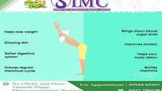 Yoga for PCOD | Yoga | Therapeutic Yoga for PCOD | Sharthika Integrative Medical Center | SIMC