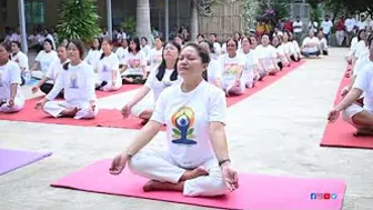 International Yoga Day, 2022 observation in Chandel on June, 21, 2022.