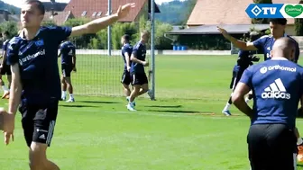 HSV Hamburg - Warm up, coordination, stretching