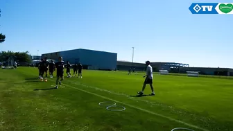 HSV Hamburg - Warm up, coordination, stretching