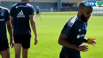 HSV Hamburg - Warm up, coordination, stretching