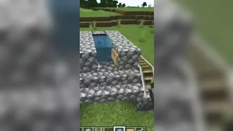 #shorts How to make a tank Minecraft Easy