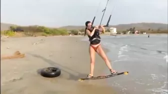 Kitesurf Crashs Compilation 2022 - Kitesurfing Girls Edition _ Best Of #instagram