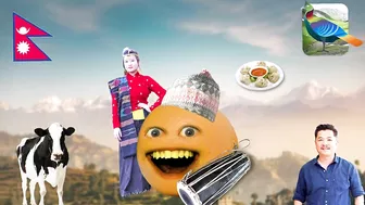 Annoying Orange in different languages meme compilation