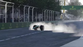 F1 22 Game - Crash Compilation