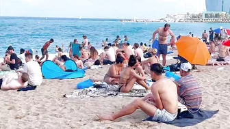 Beach Sant Sebastia/ Barcelona beach walk