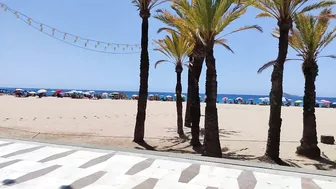 BENIDORM ???????? LEVANTE BEACH JULY 2022 Costa Blanca SPAIN Walking Tour 4K