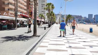 BENIDORM ???????? LEVANTE BEACH JULY 2022 Costa Blanca SPAIN Walking Tour 4K