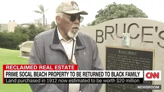 Seized beach property to be returned to Black family almost 100 years later