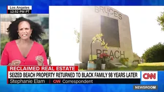 Seized beach property to be returned to Black family almost 100 years later