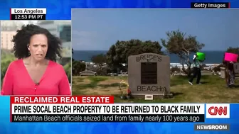 Seized beach property to be returned to Black family almost 100 years later