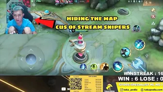 RRQ XINN Hiding The Map Because Of Stream Snipers