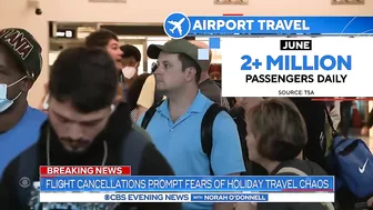 Flight cancellations prompt fears of holiday travel chaos