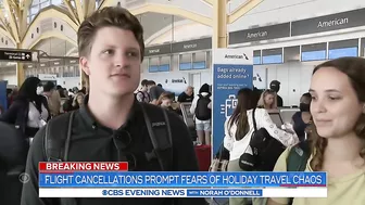 Flight cancellations prompt fears of holiday travel chaos