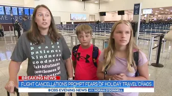 Flight cancellations prompt fears of holiday travel chaos