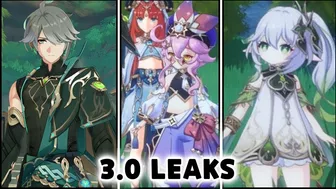 Sumeru Leak Dump 2 (ALL LEAKED MODELS) // genshin impact leaks //