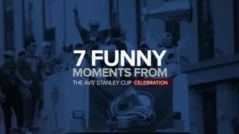 7 of the funniest moments from the Avs' Stanley Cup parade