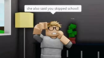 When you get your report card (meme) ROBLOX