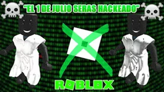 Mañana serás HACKEADO POR "Explorer Elizabeth" en ROBLOX...?☠️????