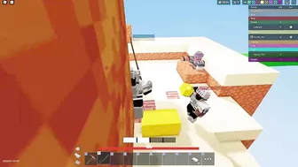 The SLOWEST Builder EVER! (Roblox Bedwars)