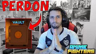 PERDON, ESTABAN EN EL VAULT - anime fighters simulator roblox