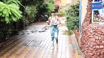 Malaika Arora, Deanne Pandey And Shenaz Treasurywala Spotted at Yoga Class in Bandra