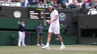 Nick Kyrgios vs Stefanos Tsitsipas | Match Highlights | Wimbledon 2022