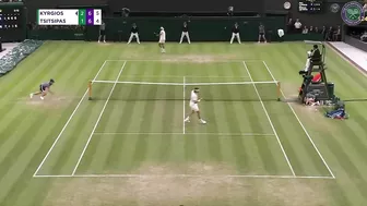 Nick Kyrgios vs Stefanos Tsitsipas | Match Highlights | Wimbledon 2022