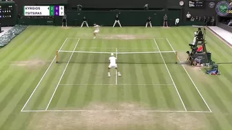 Nick Kyrgios vs Stefanos Tsitsipas | Match Highlights | Wimbledon 2022