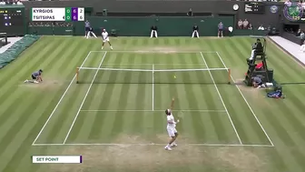 Nick Kyrgios vs Stefanos Tsitsipas | Match Highlights | Wimbledon 2022