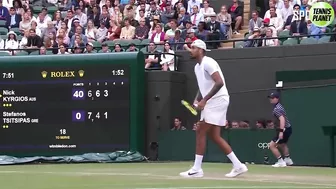 Match turns ugly between Nick Kyrgios and Stefanos Tsitsipas - Wimbledon 2022