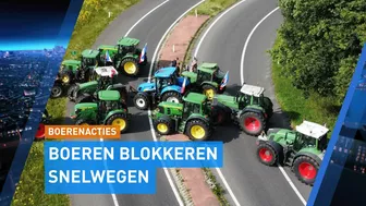 Boerenprotesten; distributiecentra supermarkten en havens geblokkeerd | Hart van Nederland