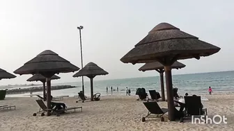 Day at beach in Ruwais || fun at beach with family & friends Abu dhabi #travelvlog #funatbeach