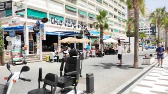 BENIDORM ???????? LEVANTE BEACH JULY 2022 Costa Blanca SPAIN Walking Tour 4K