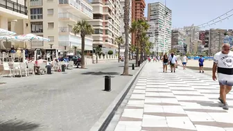 BENIDORM ???????? LEVANTE BEACH JULY 2022 Costa Blanca SPAIN Walking Tour 4K